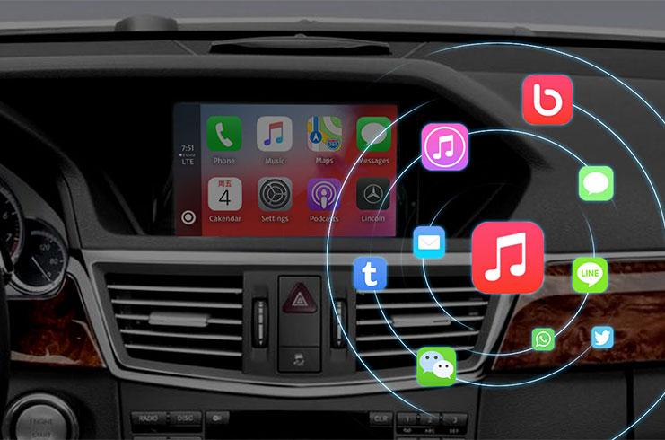 كاميرا Apple CarPlay اللاسلكية التي تعمل بنظام Android Auto: مجموعات التعديل التحديثي الأصلية