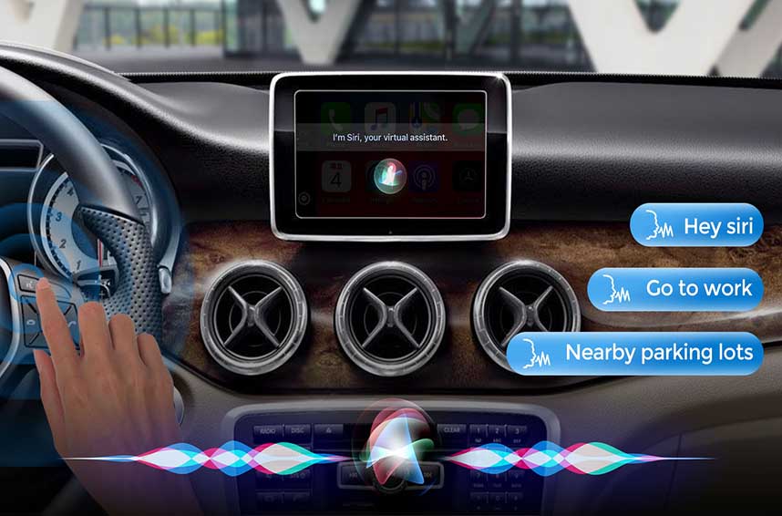 Wireless CarPlay Android Auto Video Box - ترقية الشاشة الأصلية